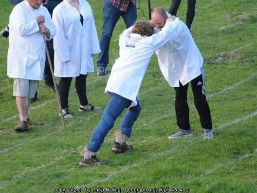 Shin Kicking competition